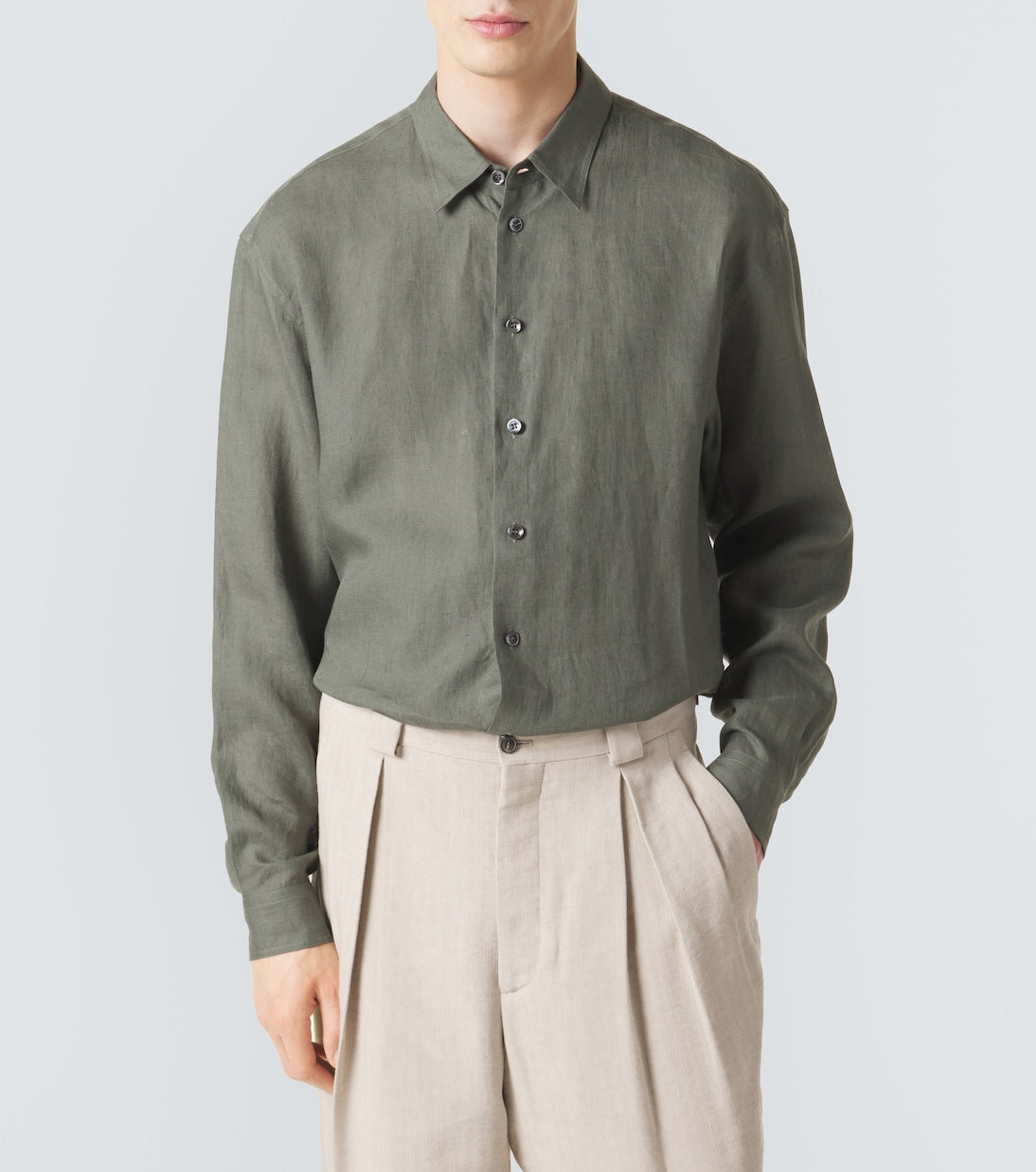 Giorgio Armani - Archivio linen shirt