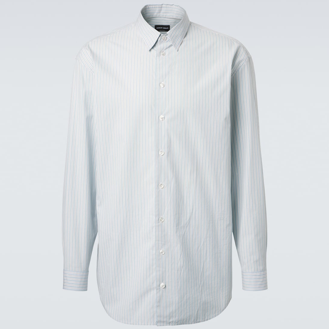 Giorgio Armani - Archivio striped cotton shirt