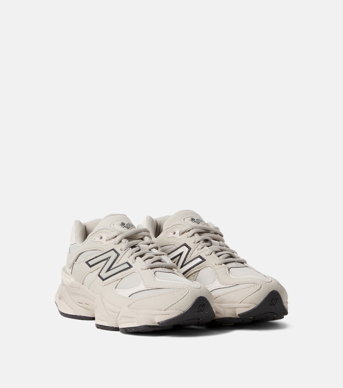New Balance Kids - 9060 Junior suede-trimmed sneakers