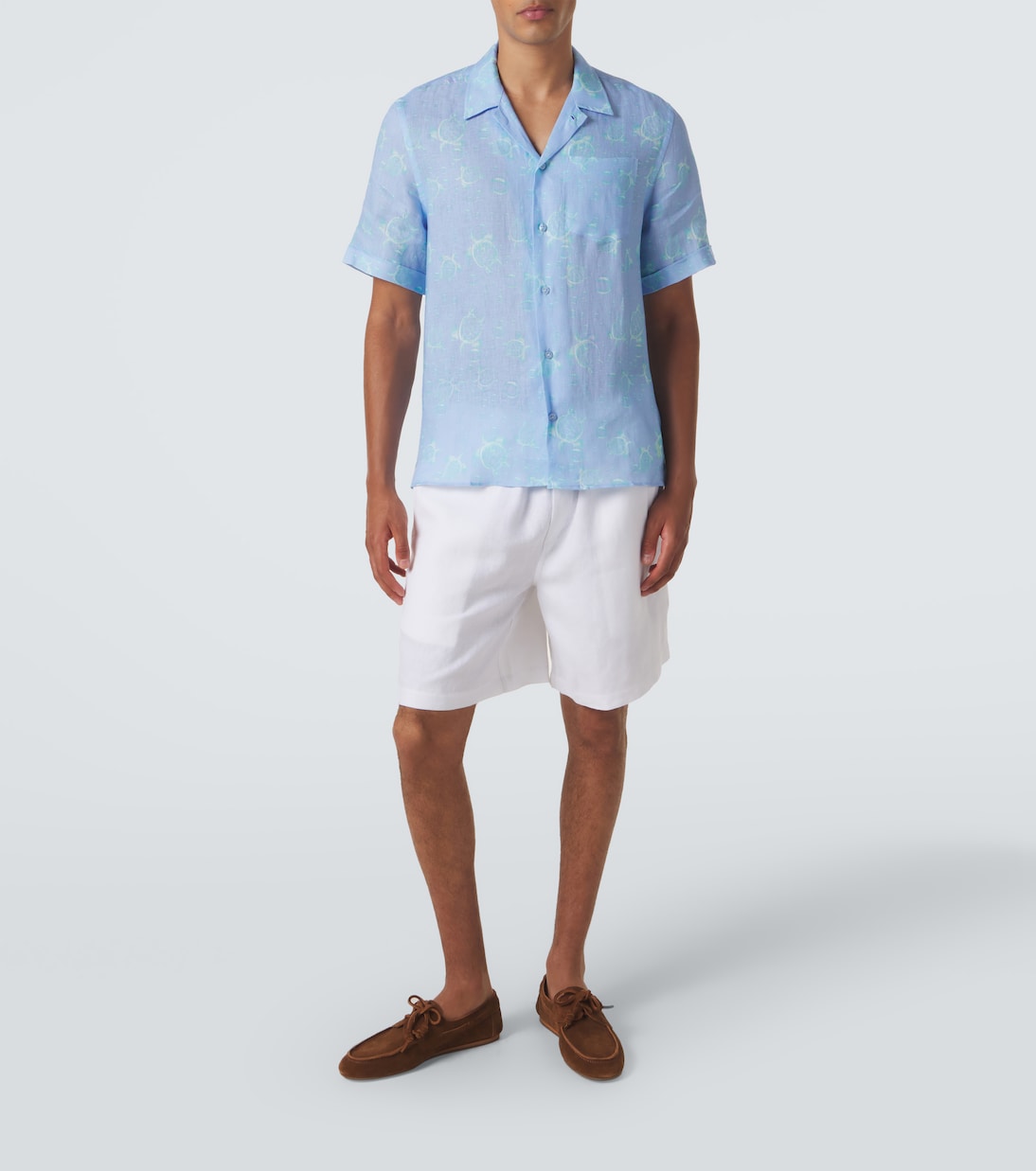 Vilebrequin - Printed linen shirt