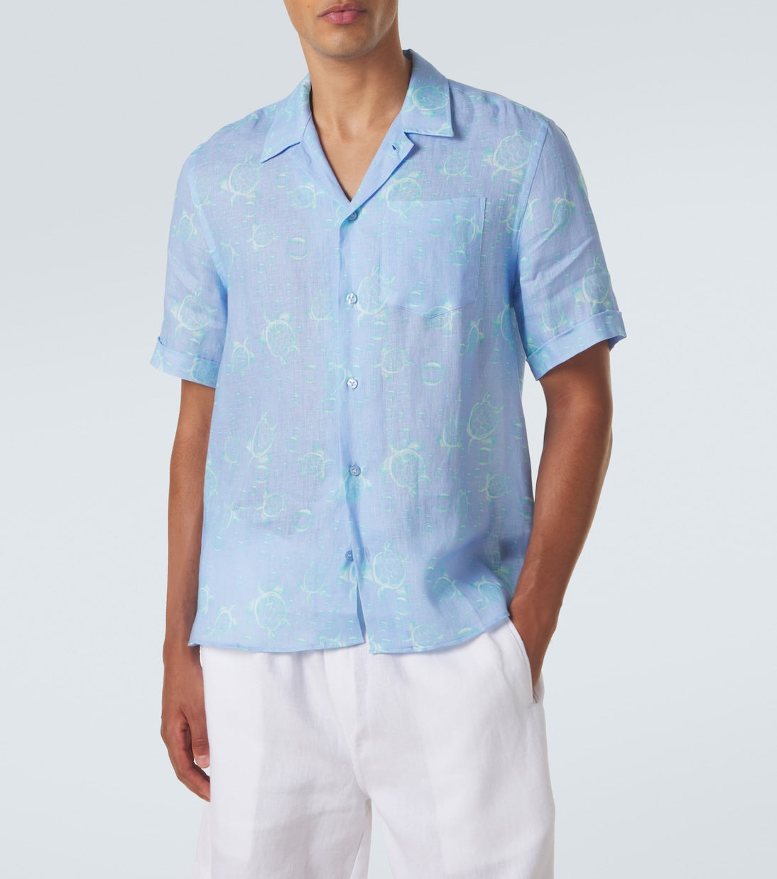 Vilebrequin - Printed linen shirt