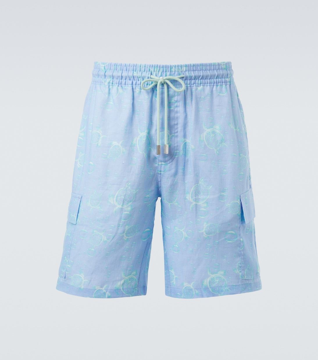 Vilebrequin - Baie linen Bermuda shorts