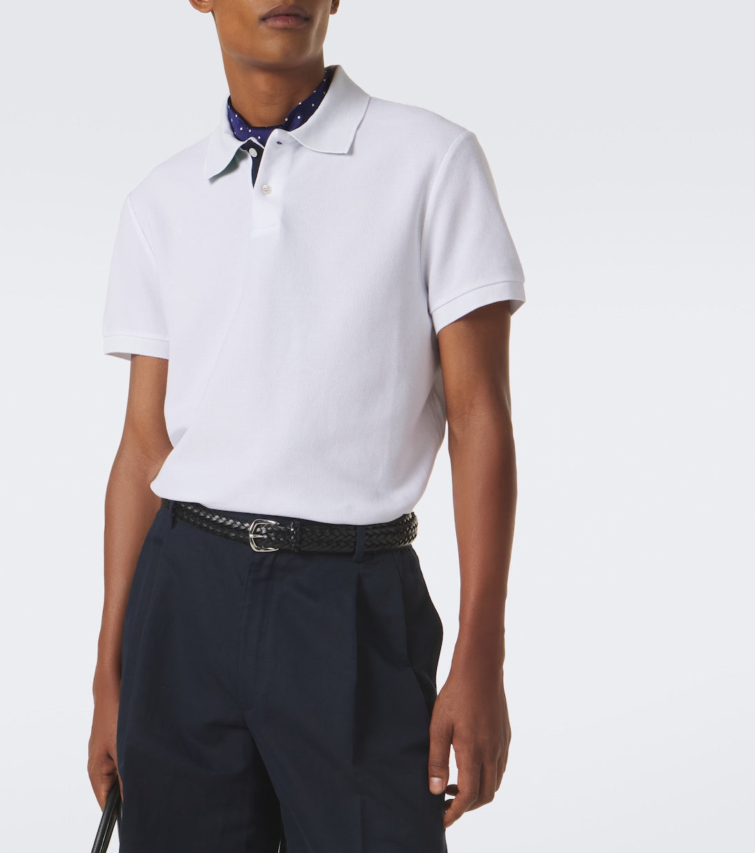 Dunhill - Cotton piqué polo shirt