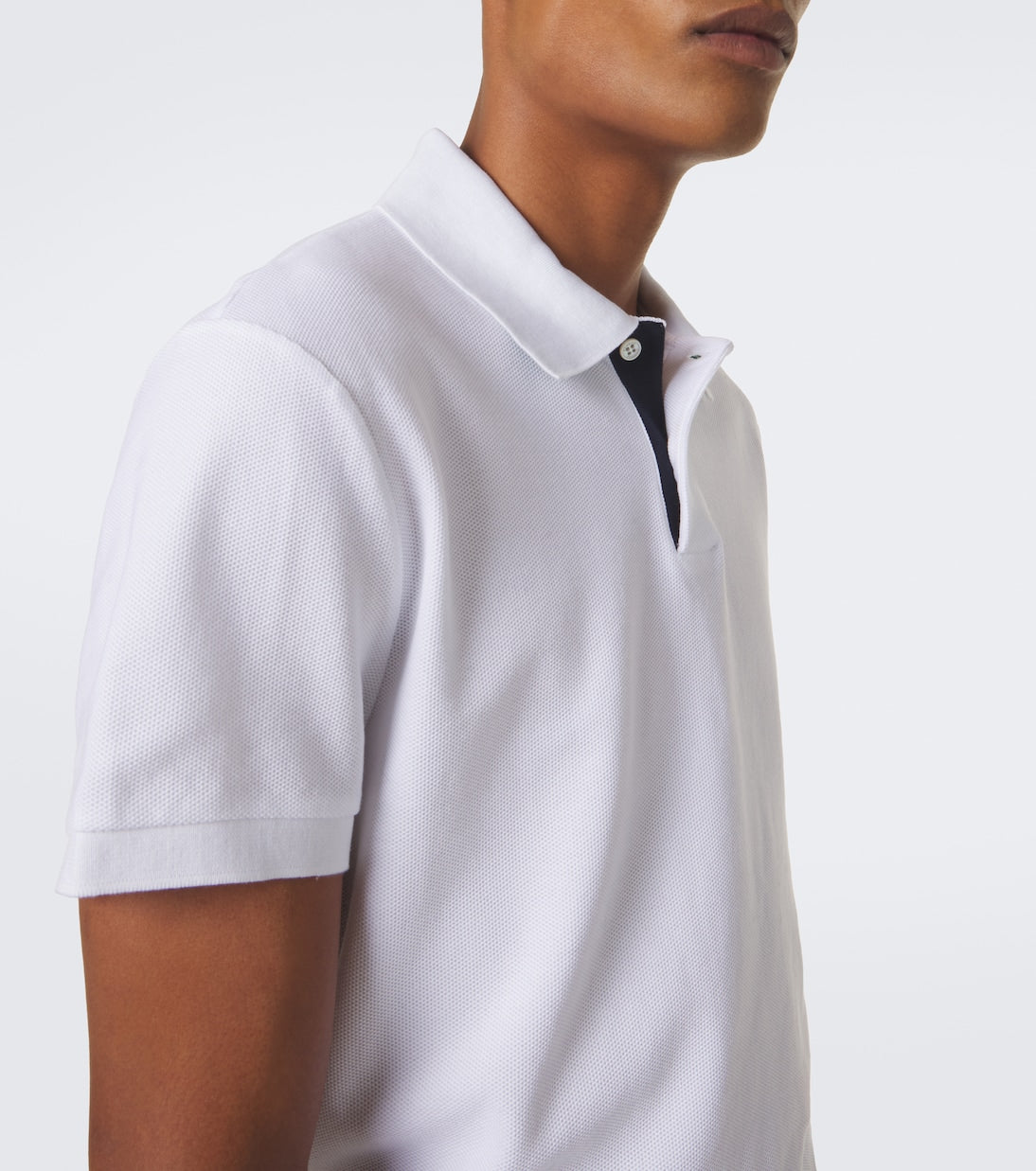 Dunhill - Cotton piqué polo shirt