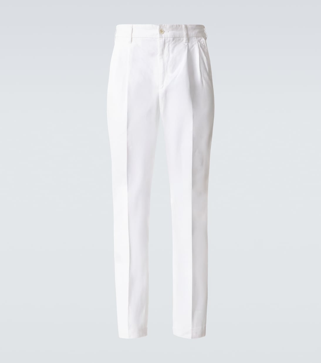 Dunhill - Cotton and cashmere straight pants