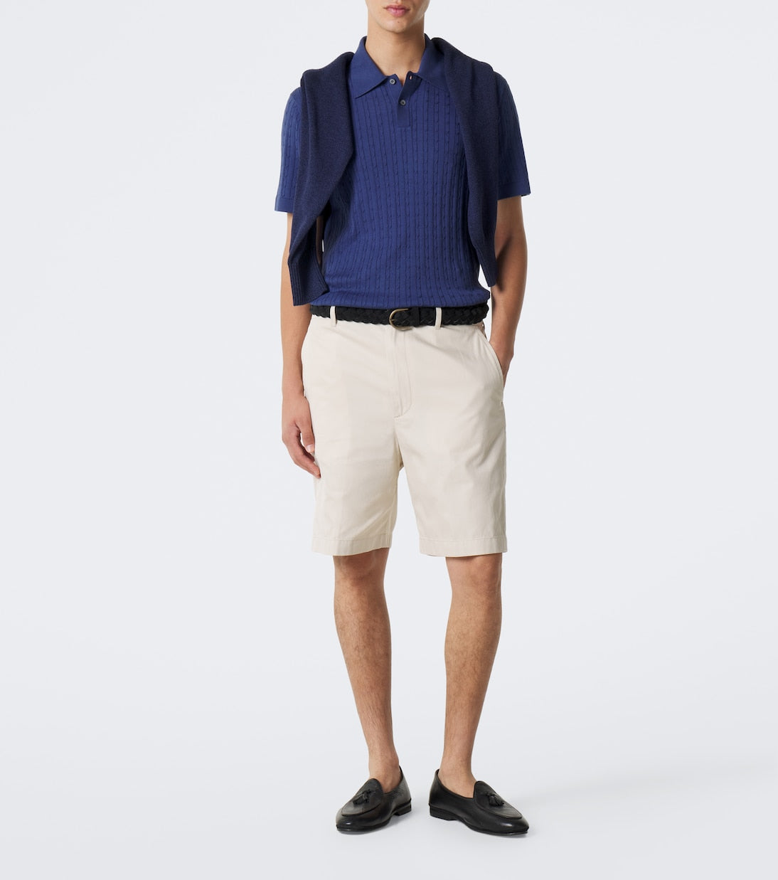 Dunhill - Cotton twill Bermuda shorts