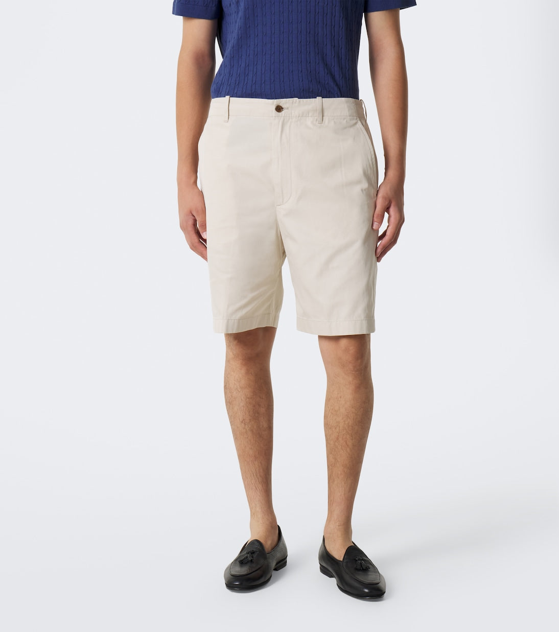 Dunhill - Cotton twill Bermuda shorts
