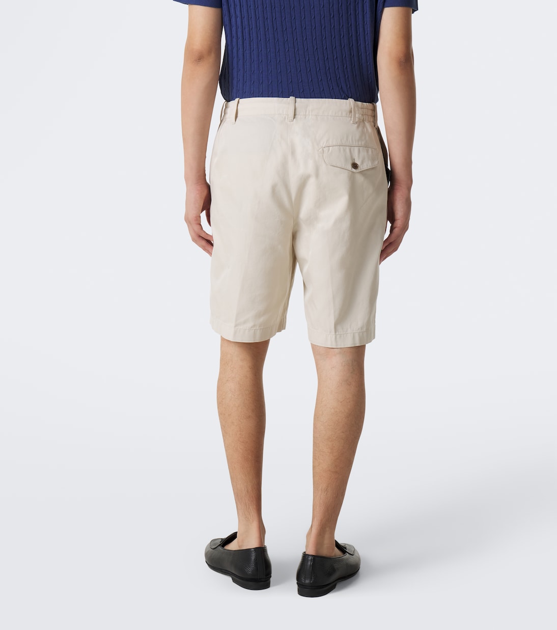 Dunhill - Cotton twill Bermuda shorts