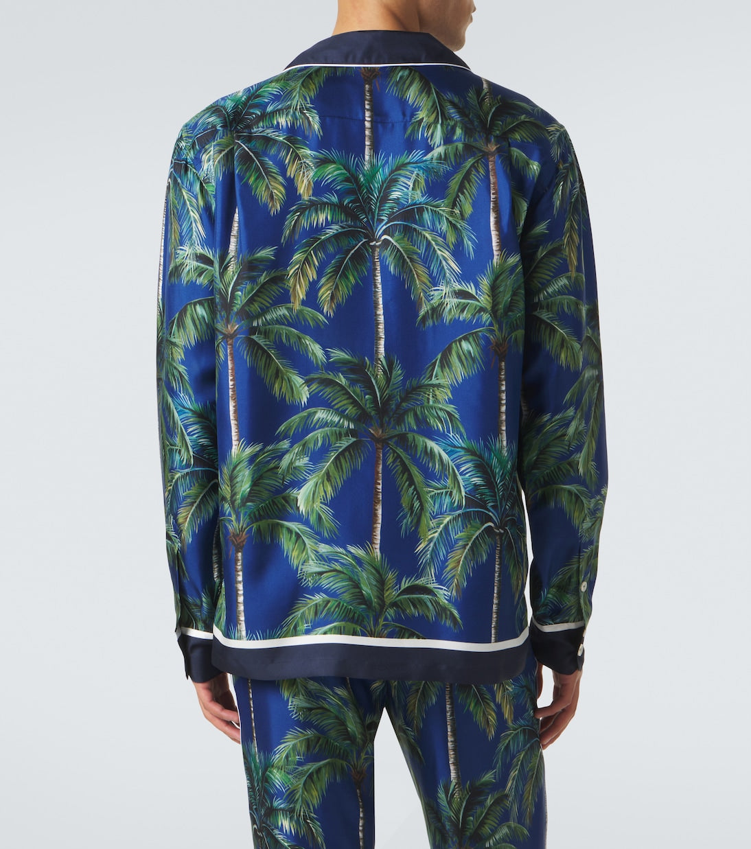 Dolce&Gabbana - Printed silk twill shirt