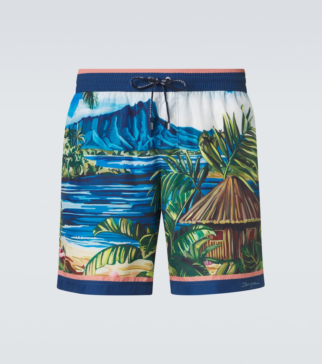 Dolce&Gabbana - Printed swim trunks