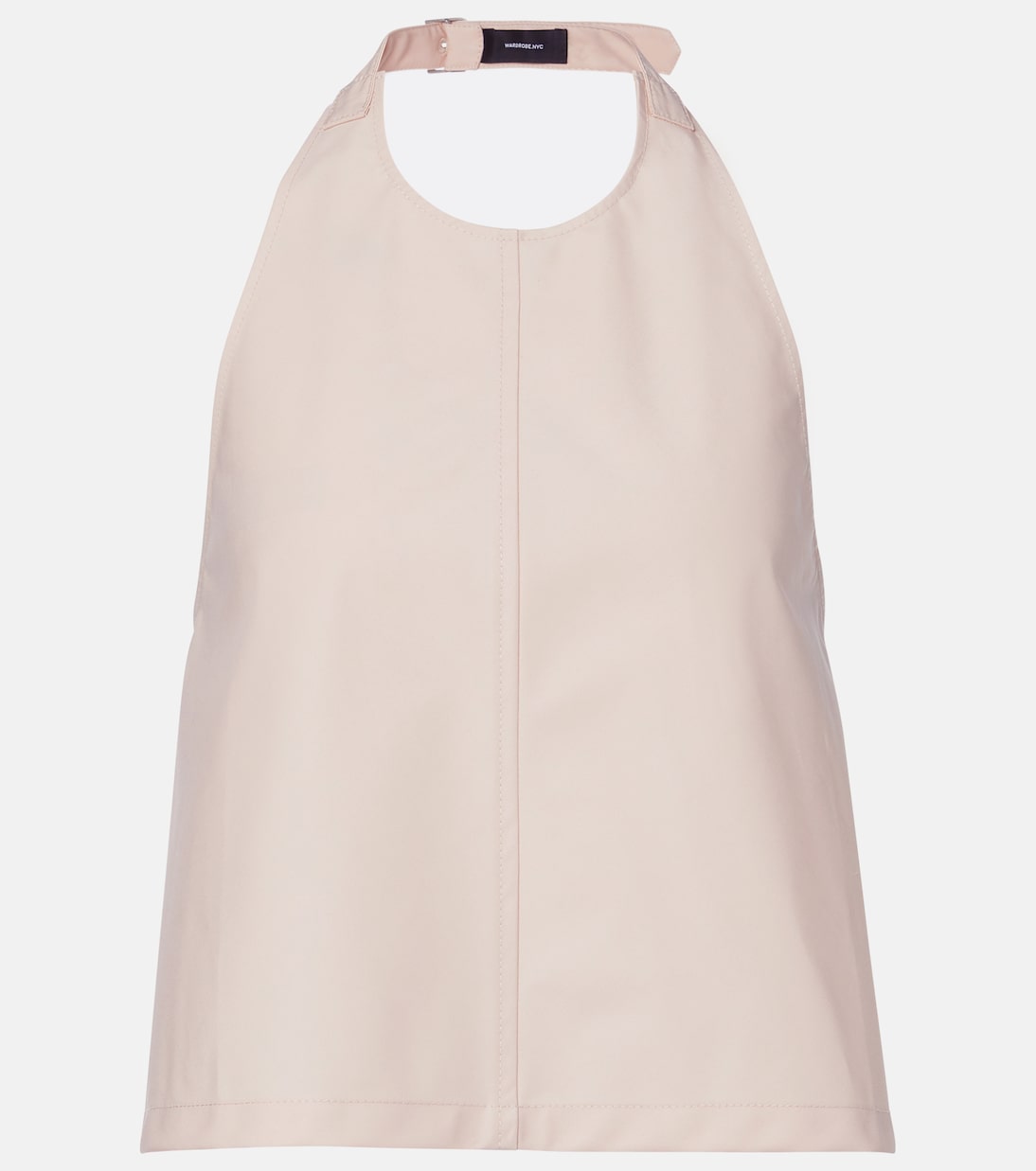 Wardrobe.NYC - Halterneck cotton-blend top
