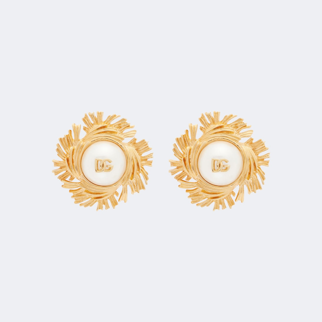 Dolce&Gabbana - DG clip-on earrings