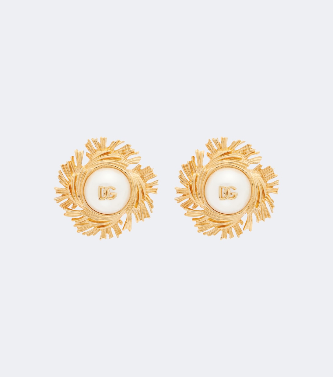Dolce&Gabbana - DG clip-on earrings