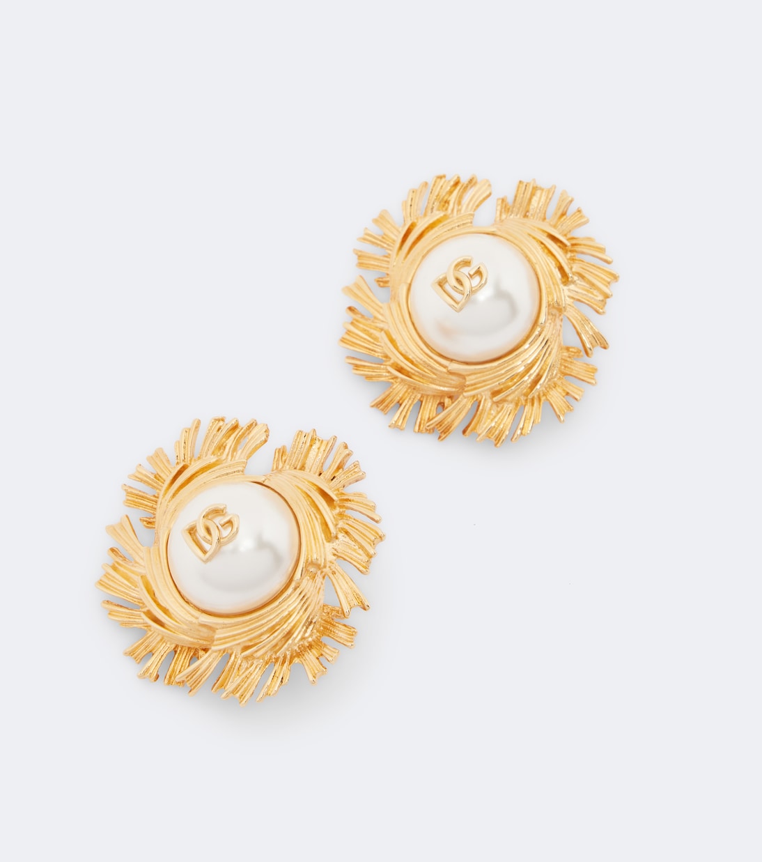 Dolce&Gabbana - DG clip-on earrings