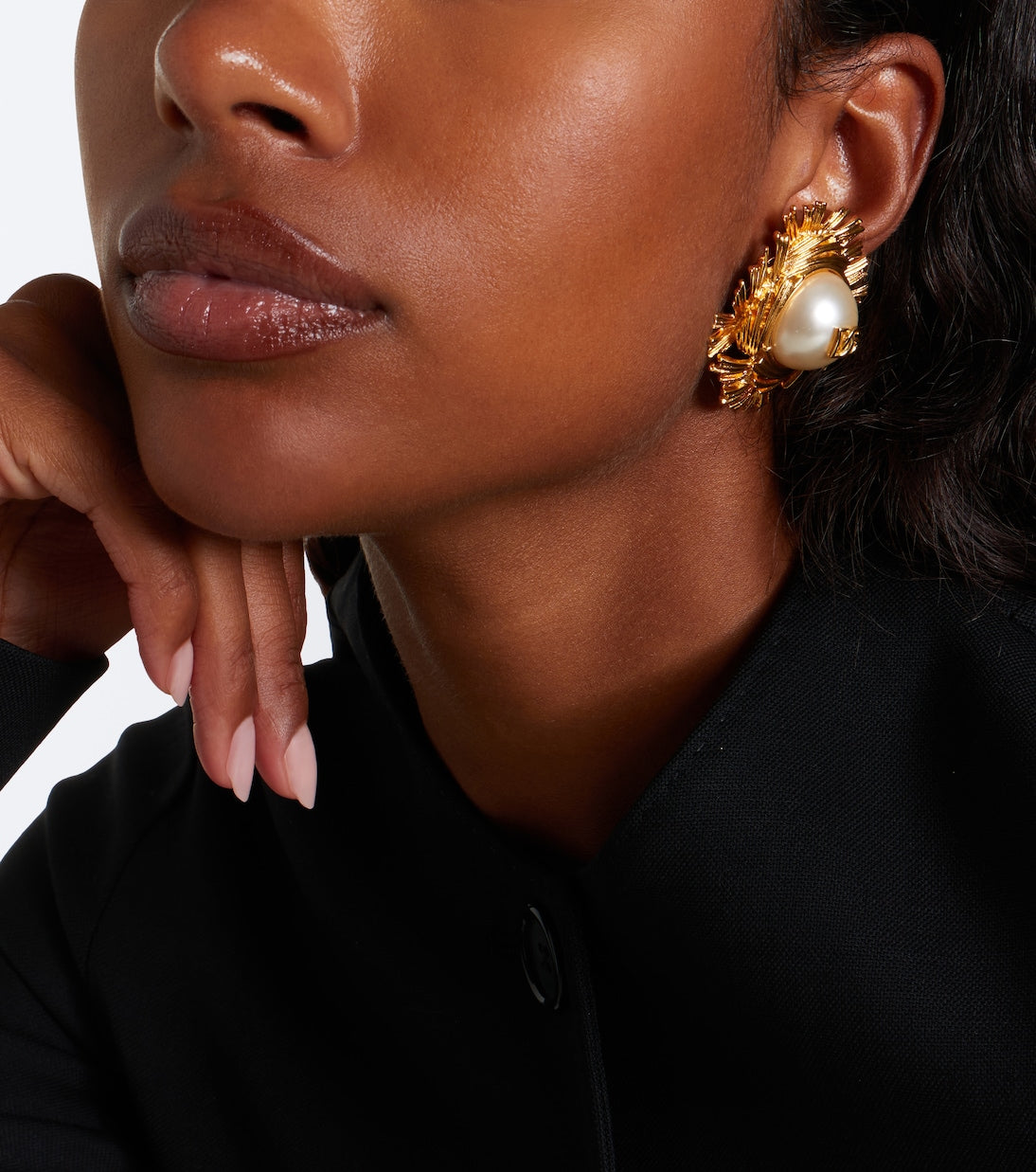 Dolce&Gabbana - DG clip-on earrings