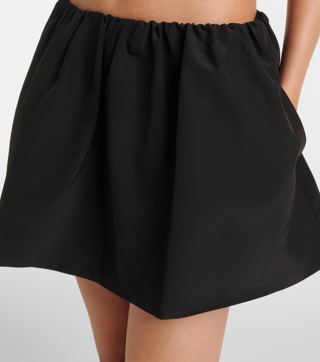 Wardrobe.NYC - Gathered miniskirt
