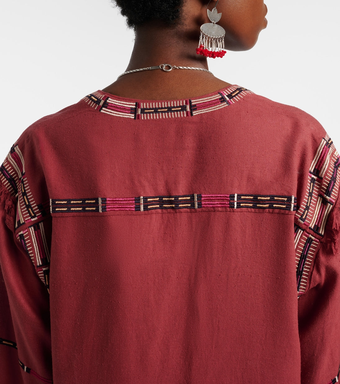 Isabel Marant - Freya embroidered silk tunic