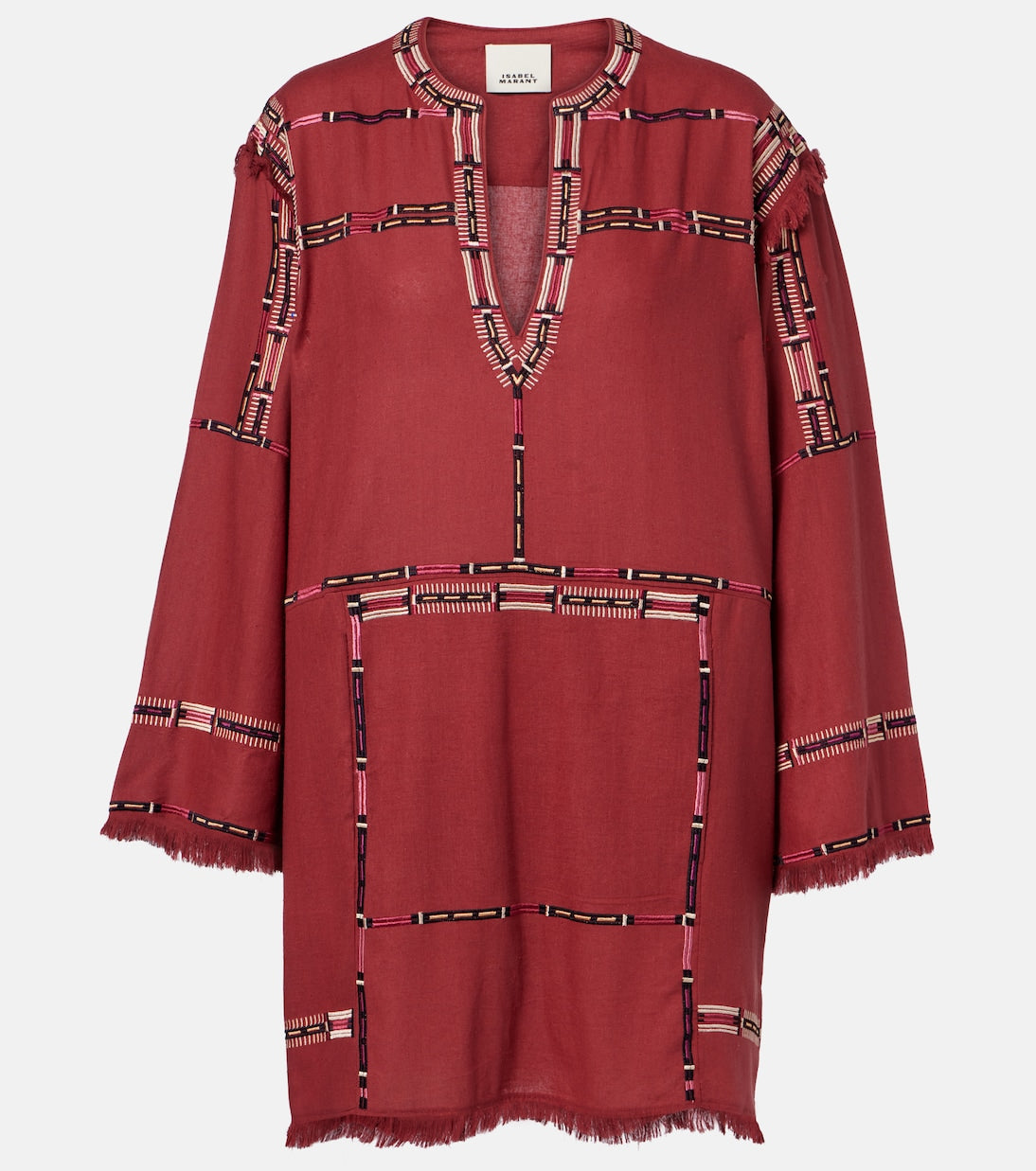 Isabel Marant - Freya embroidered silk tunic