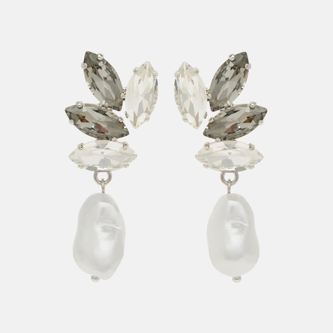 Erdem - Embellished faux-pearl drop earrings