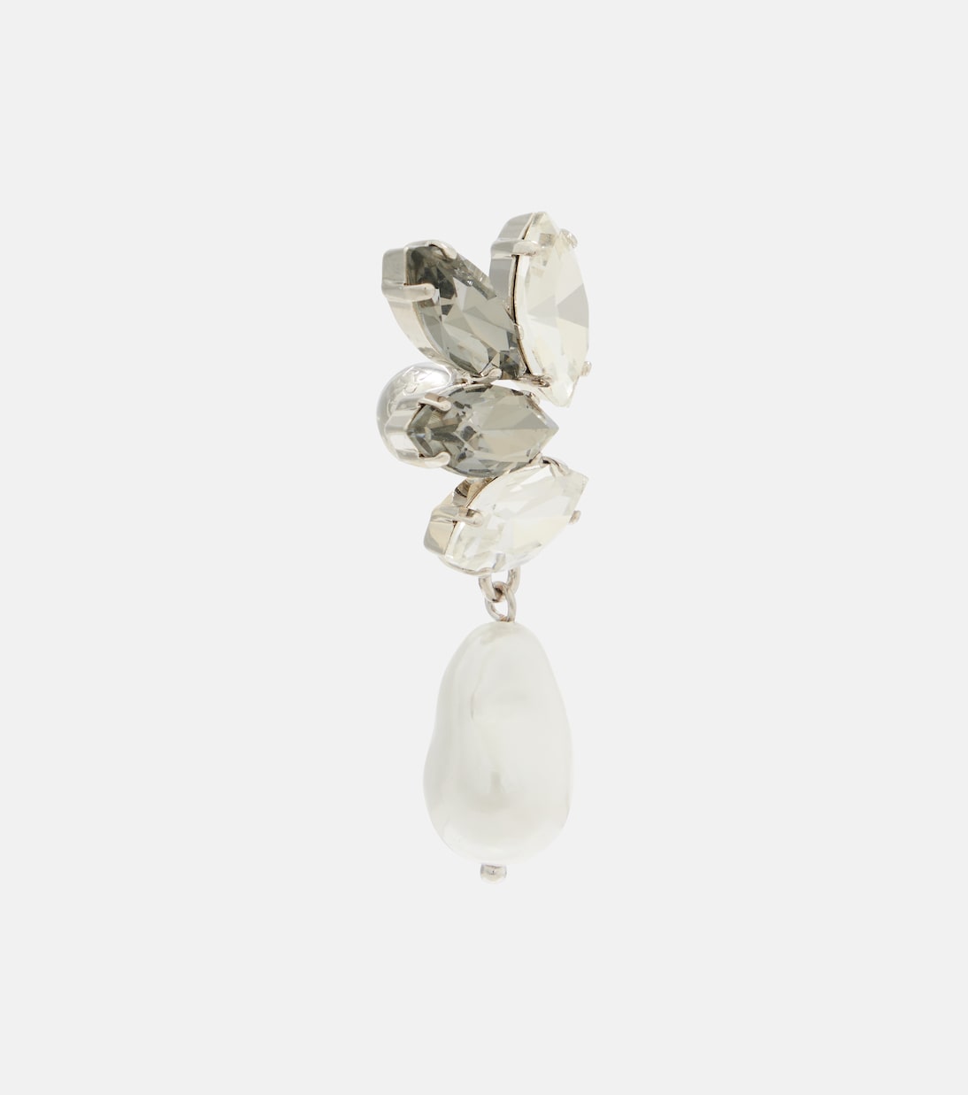 Erdem - Embellished faux-pearl drop earrings
