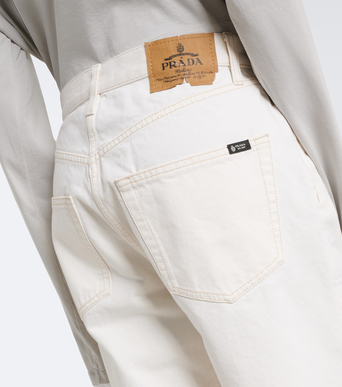 Prada - Denim Bermuda shorts