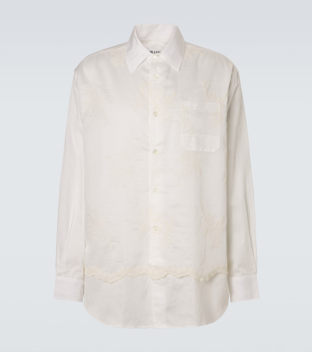 Our Legacy - Vast embroidered cotton shirt