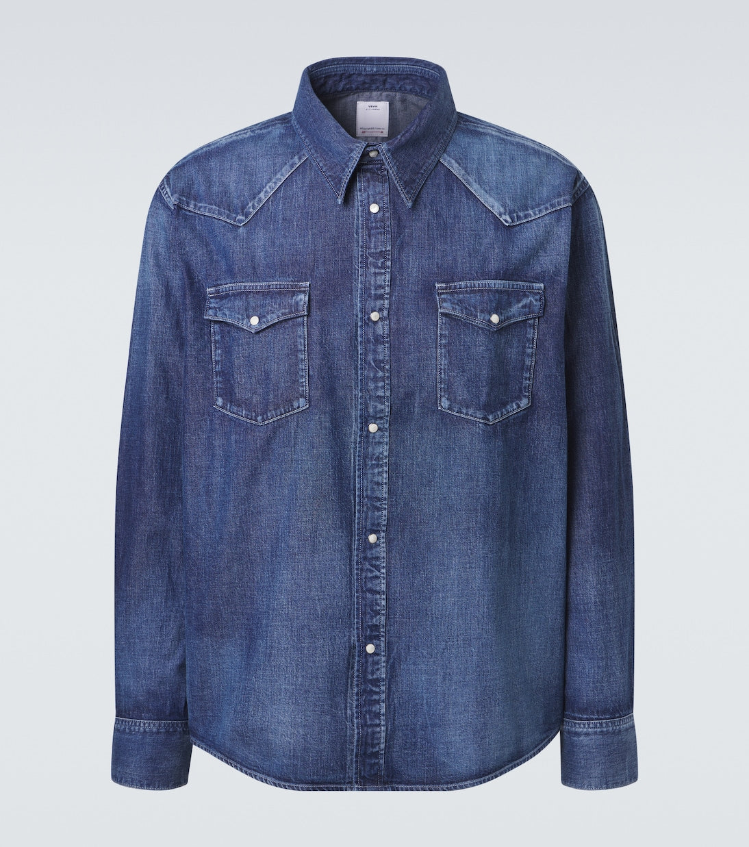 Visvim - Social Sculpture faded denim shirt