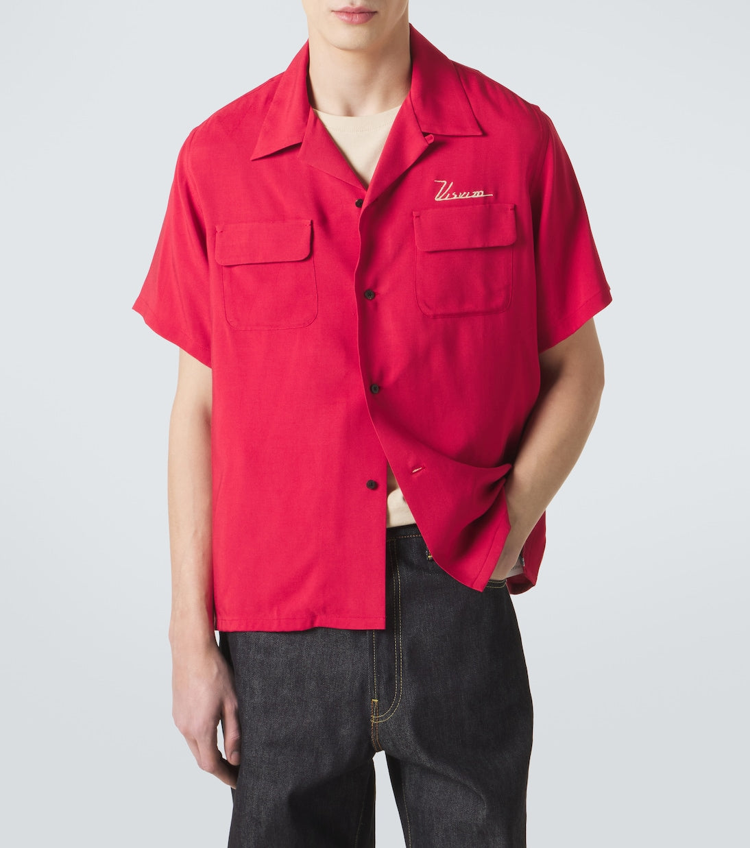 Visvim - Judd canvas bowling shirt
