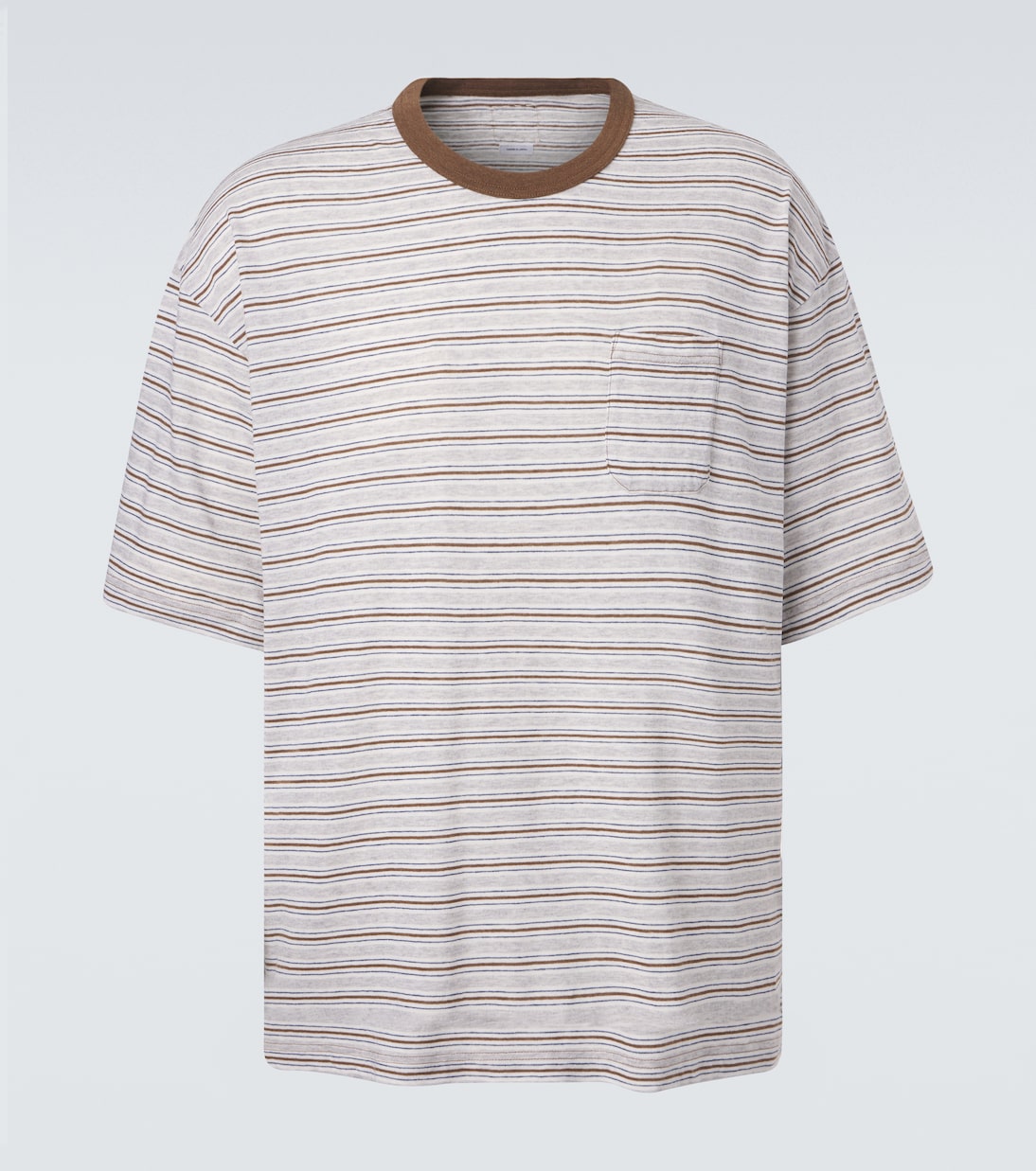 Visvim - Mondo Border wool and cotton T-shirt
