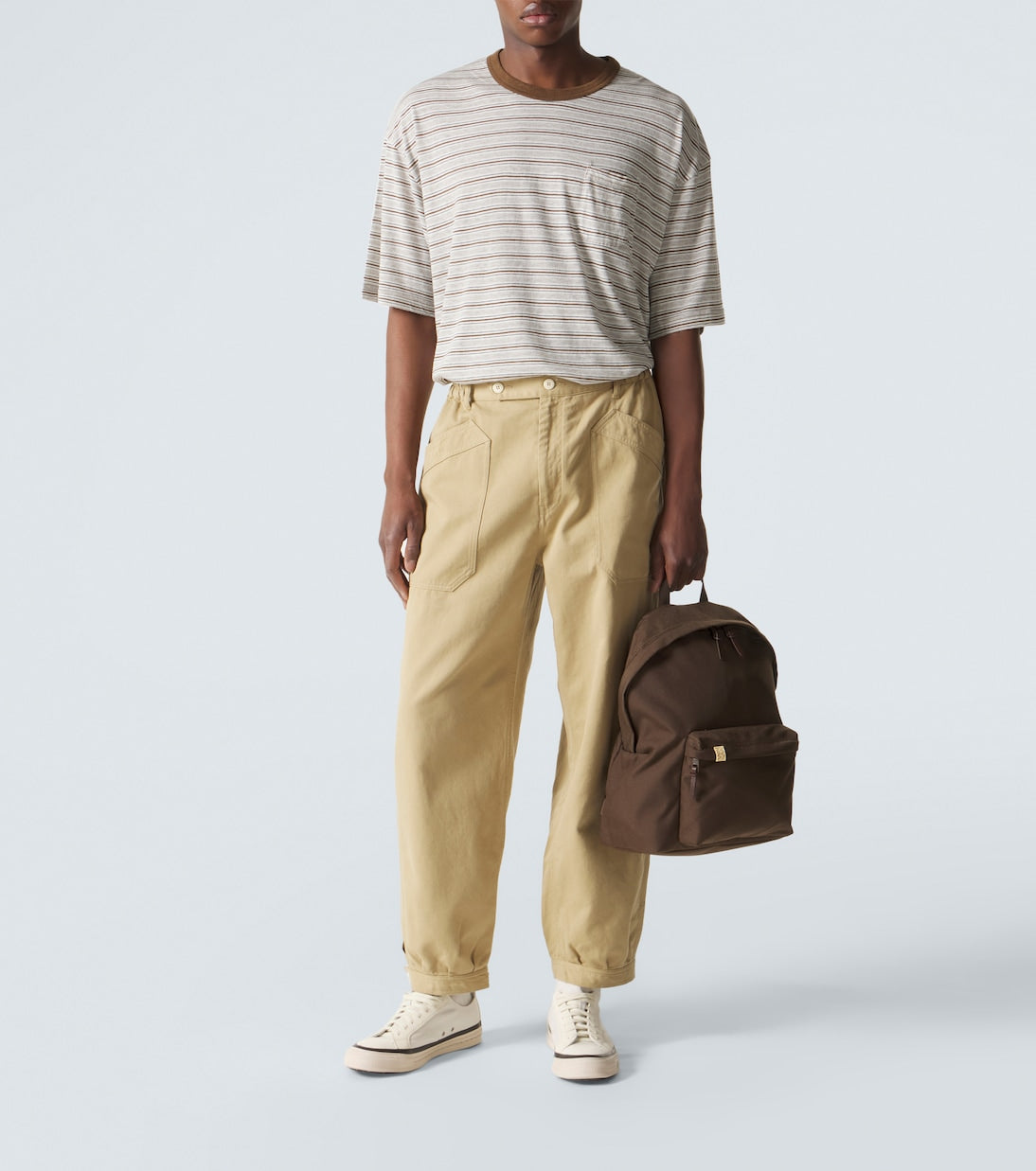 Visvim - Mondo Border wool and cotton T-shirt