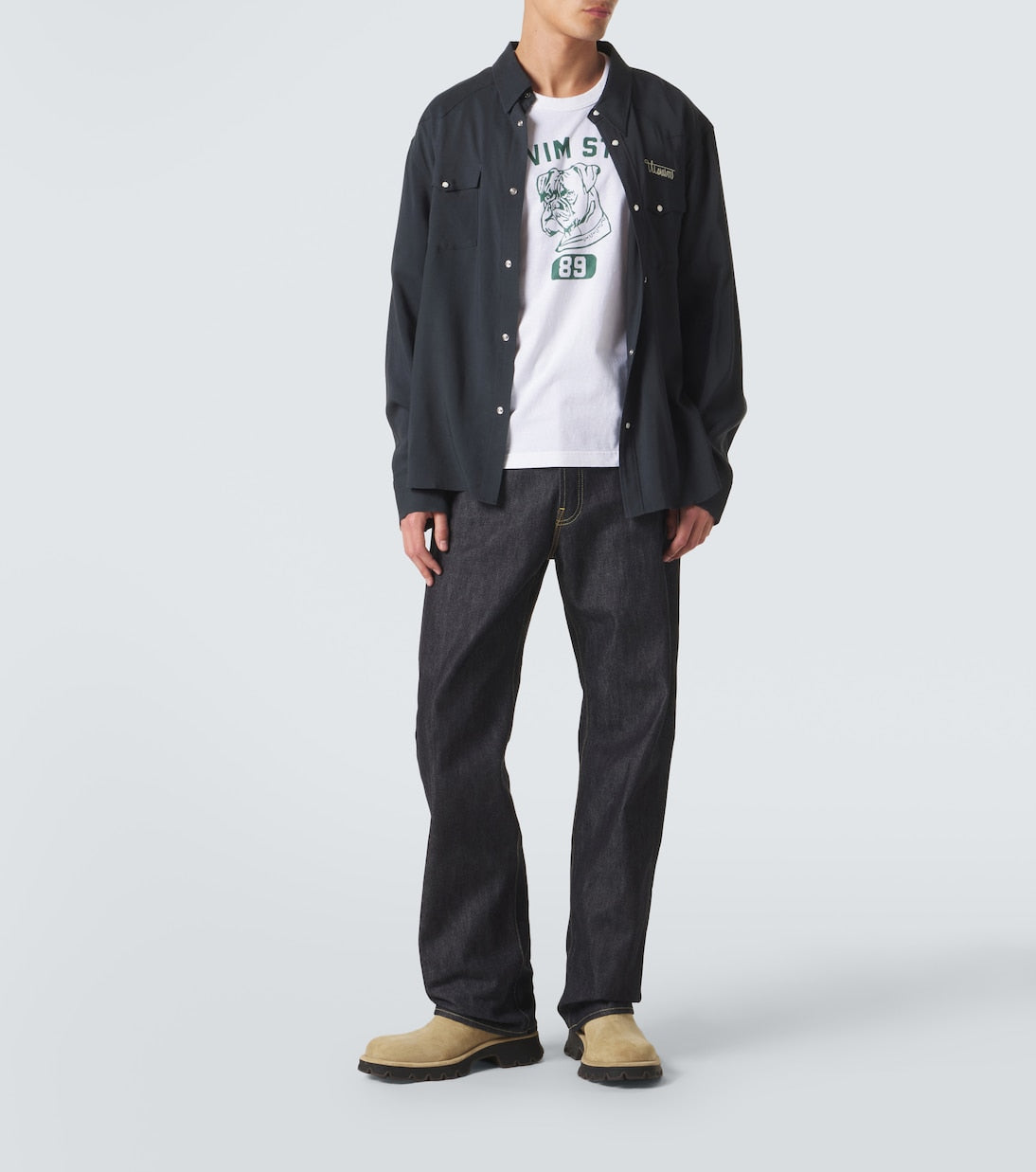 Visvim - Jumbo printed cotton jersey T-shirt