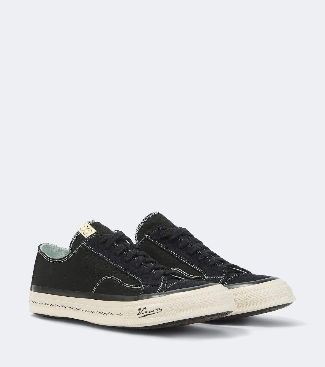 Visvim - Nolan suede-trimmed canvas sneakers