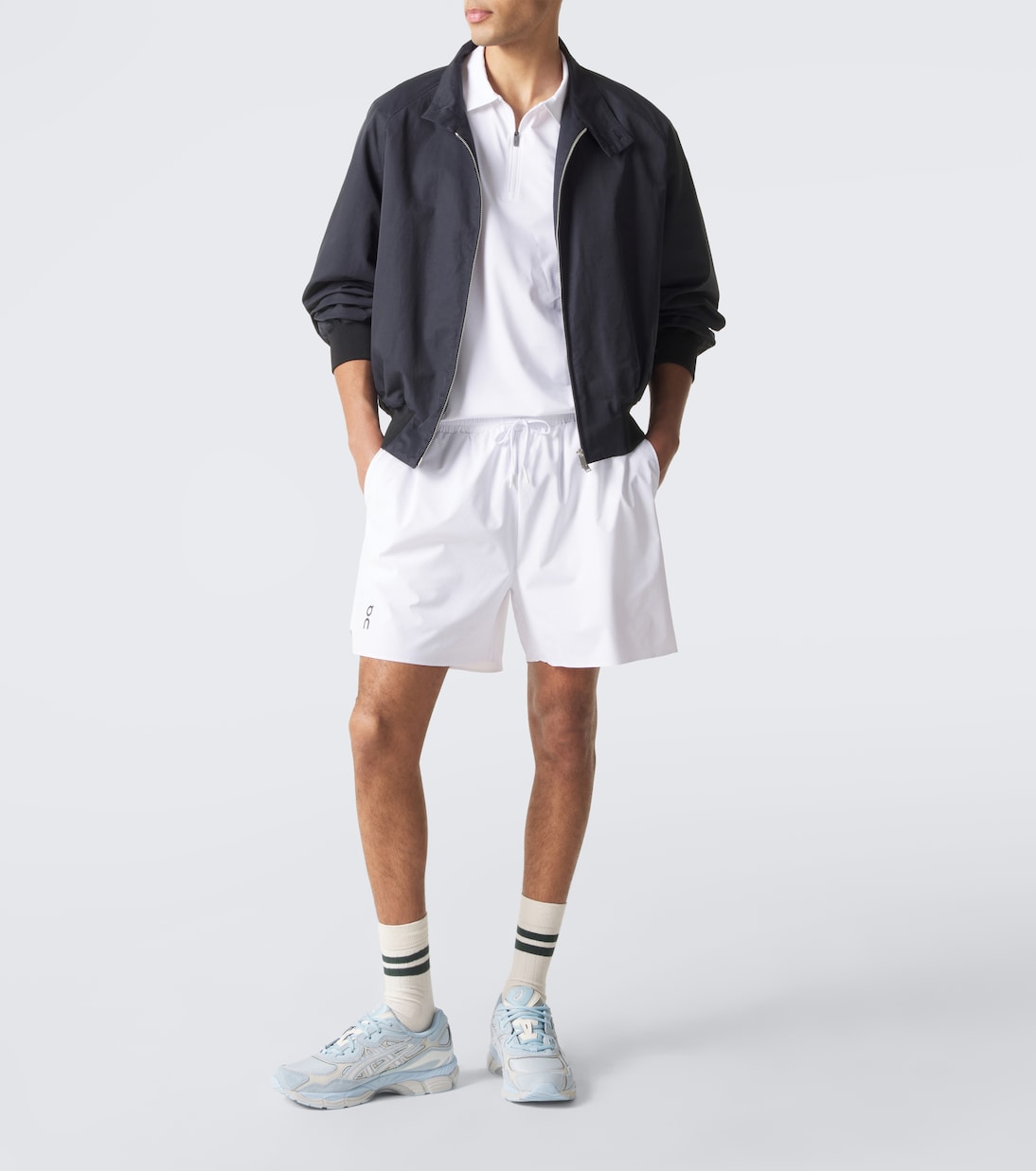 Asics - Gel-NYC suede-trimmed sneakers