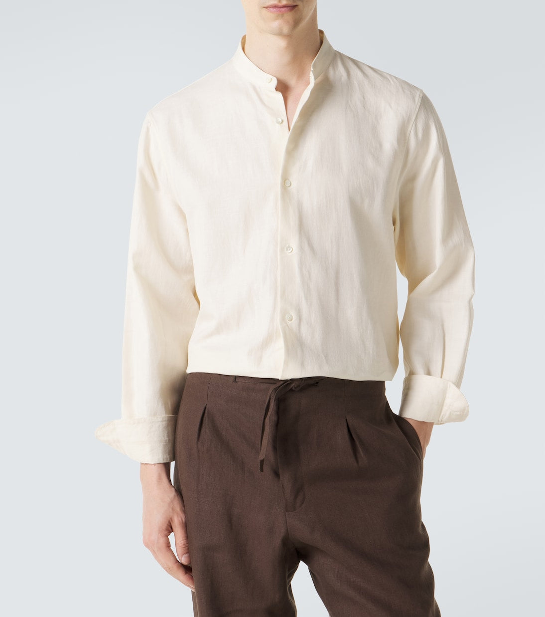 Stòffa - Cotton and linen shirt
