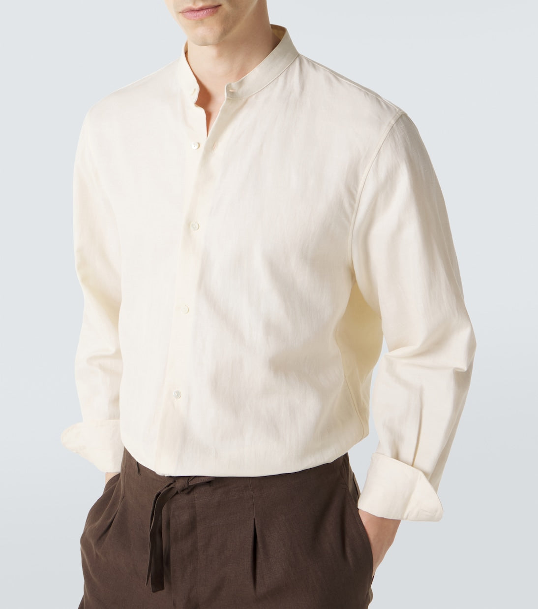 Stòffa - Cotton and linen shirt