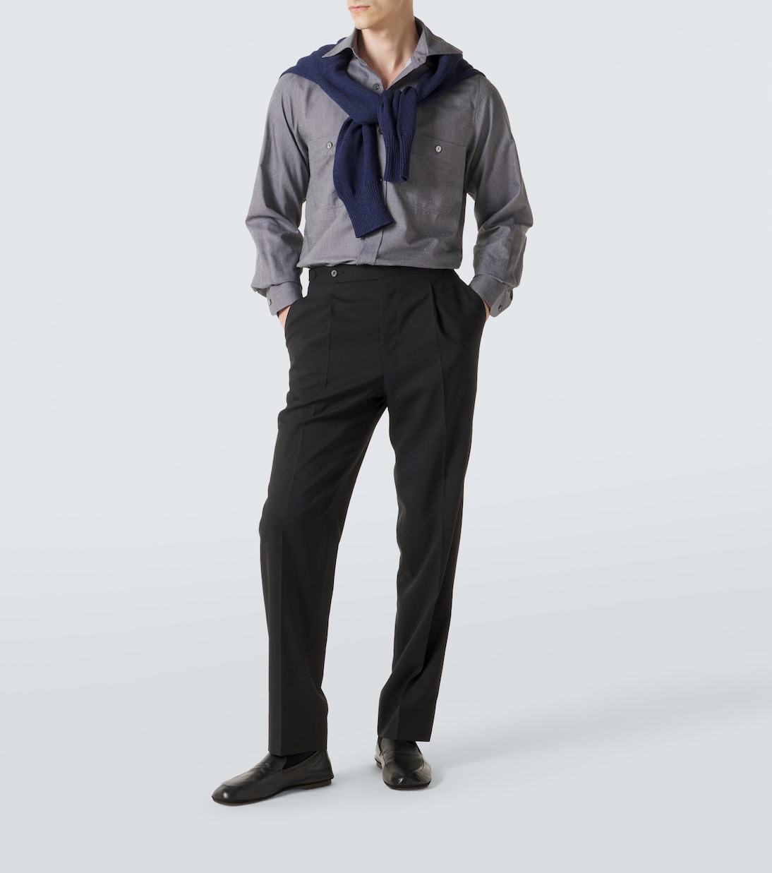 Stòffa - Cotton and silk shirt