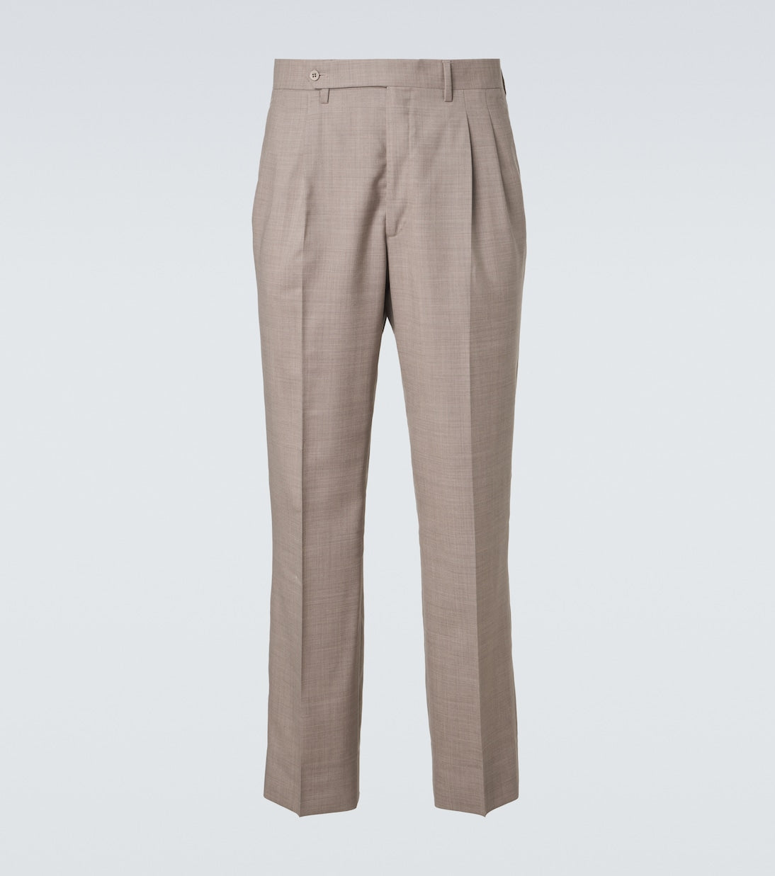Stòffa - Pleated wool wide-leg pants