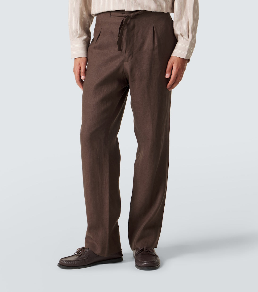 Stòffa - Linen straight pants