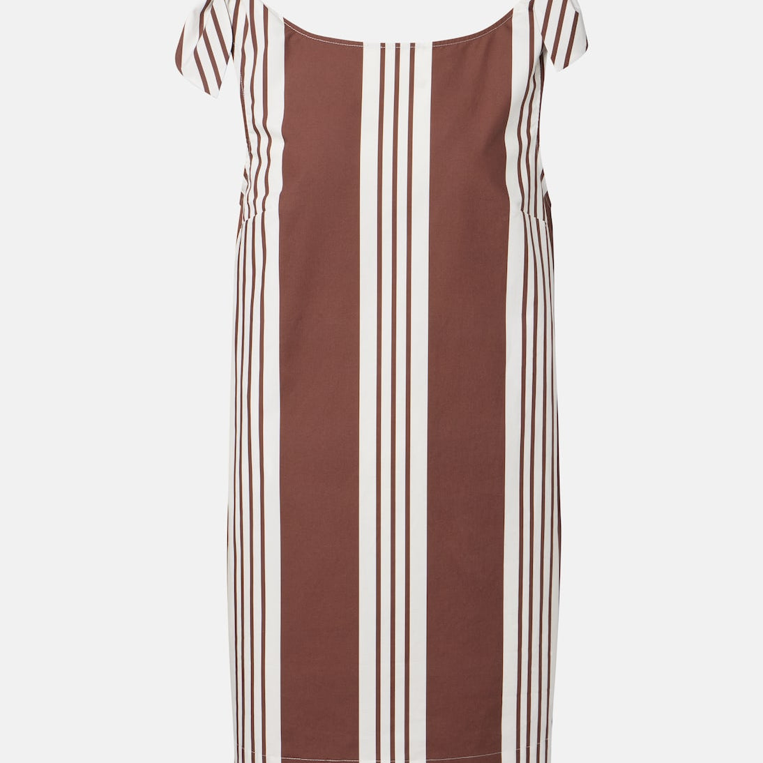 Posse - Rosie striped cotton minidress