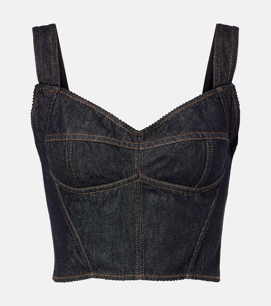 Dolce&Gabbana - Denim bustier