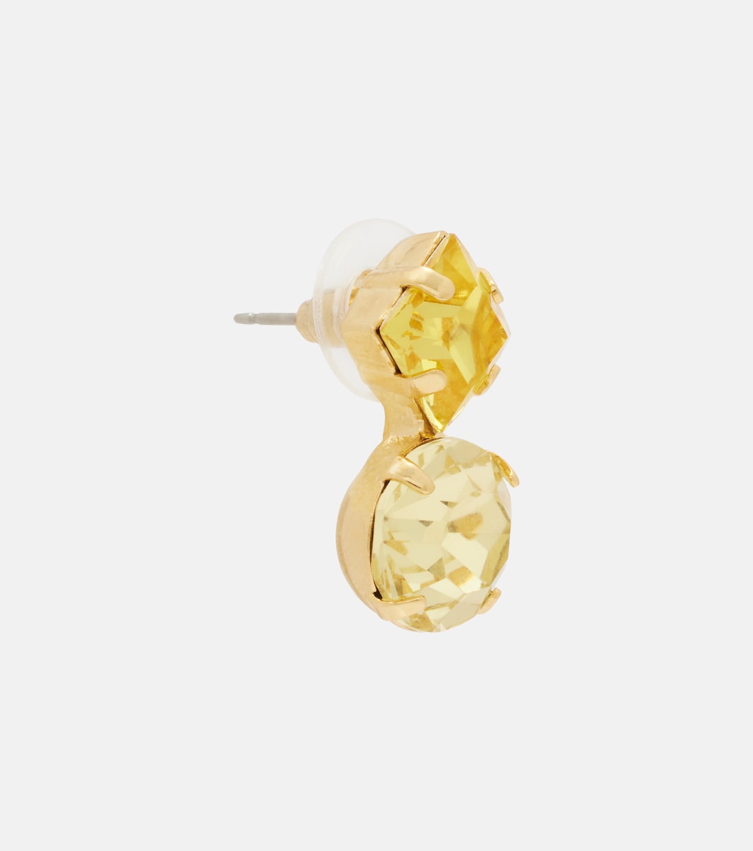 Jennifer Behr - Gaven embellished gold-plated earrings