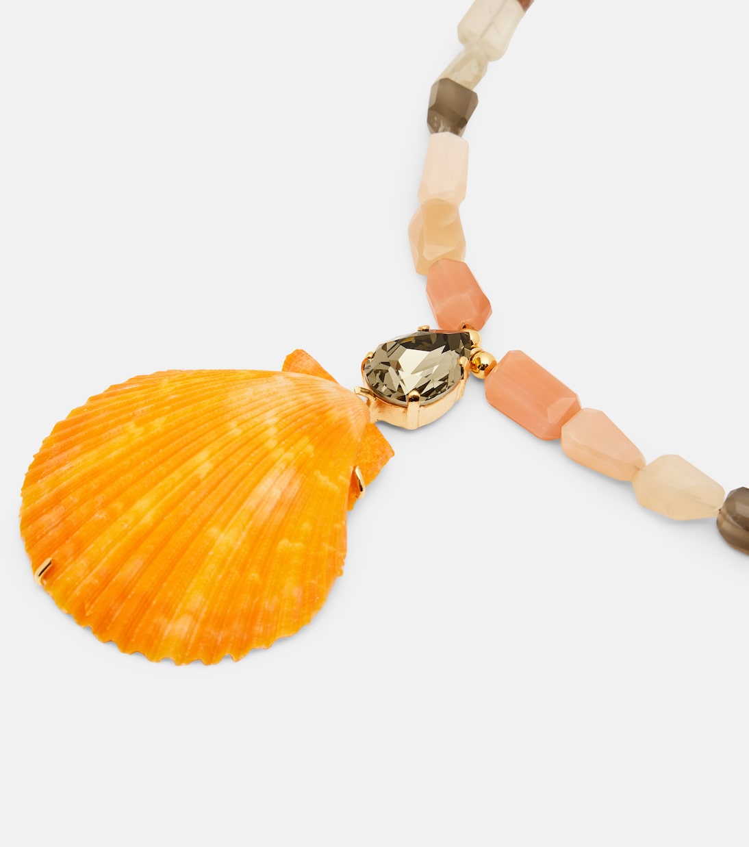 Jennifer Behr - Syrena embellished pendant necklace