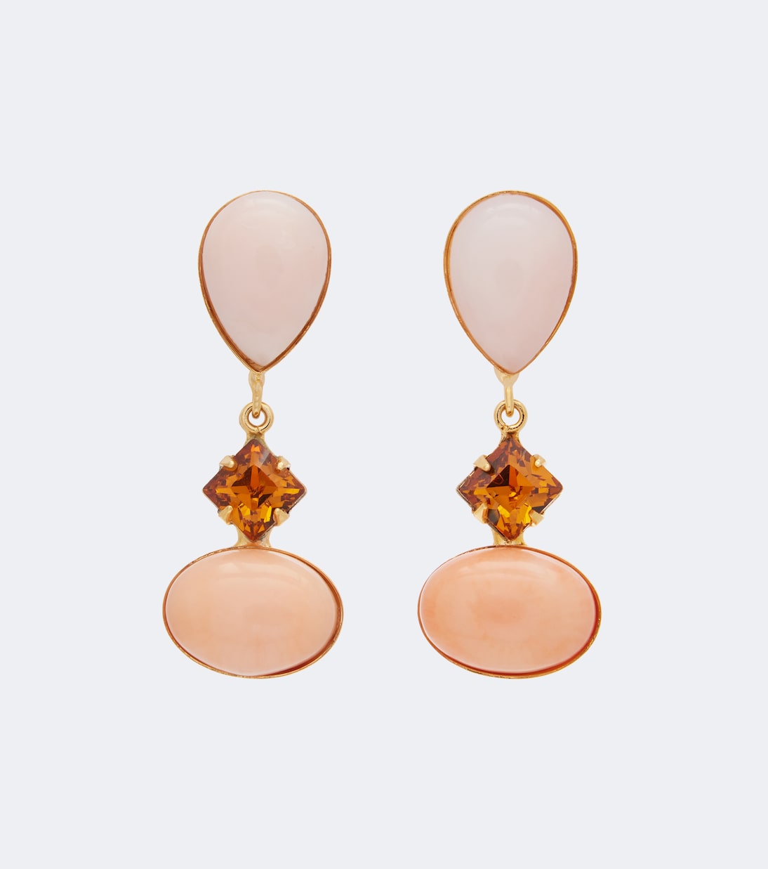Jennifer Behr - Quincy embellished drop earrings