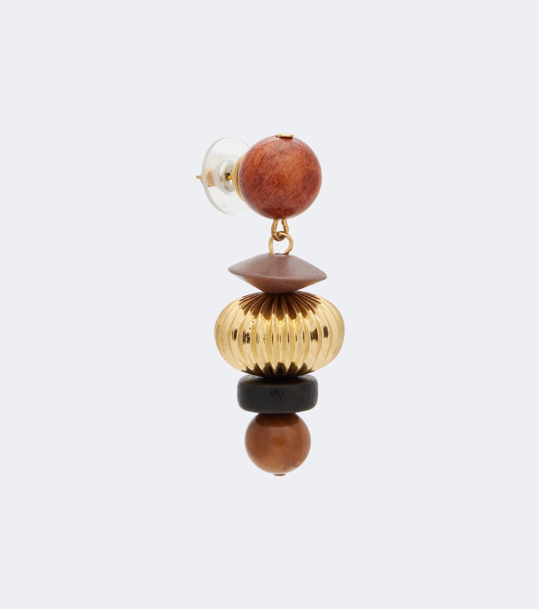 Jennifer Behr - Lavon embellished gold-plated drop earrings