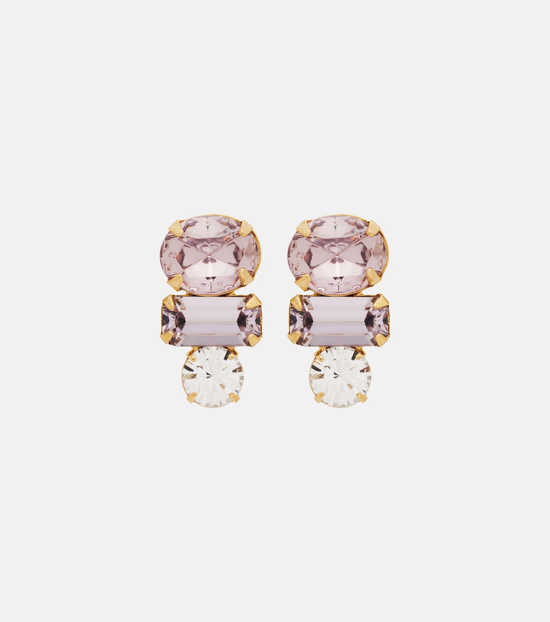 Jennifer Behr - Patricia crystal-embellished earrings