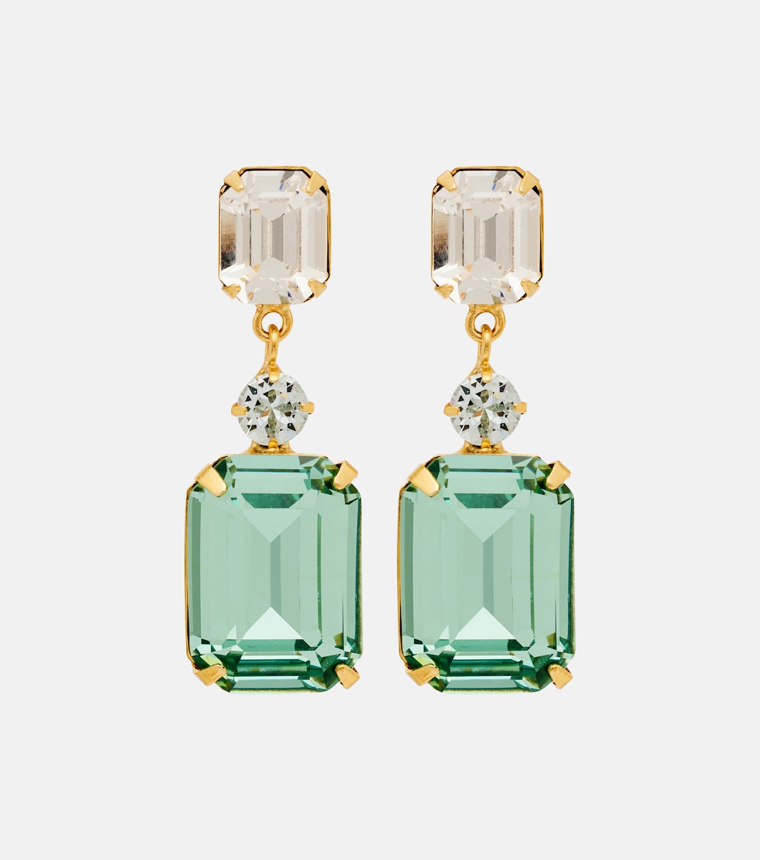 Jennifer Behr - Justine gold-plated drop earrings
