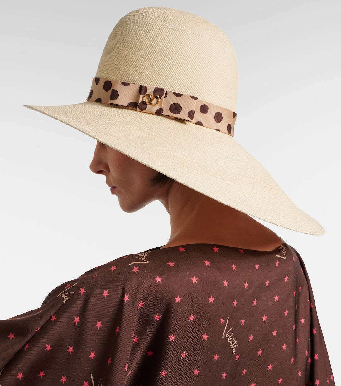 Valentino Garavani - VLogo straw sun hat