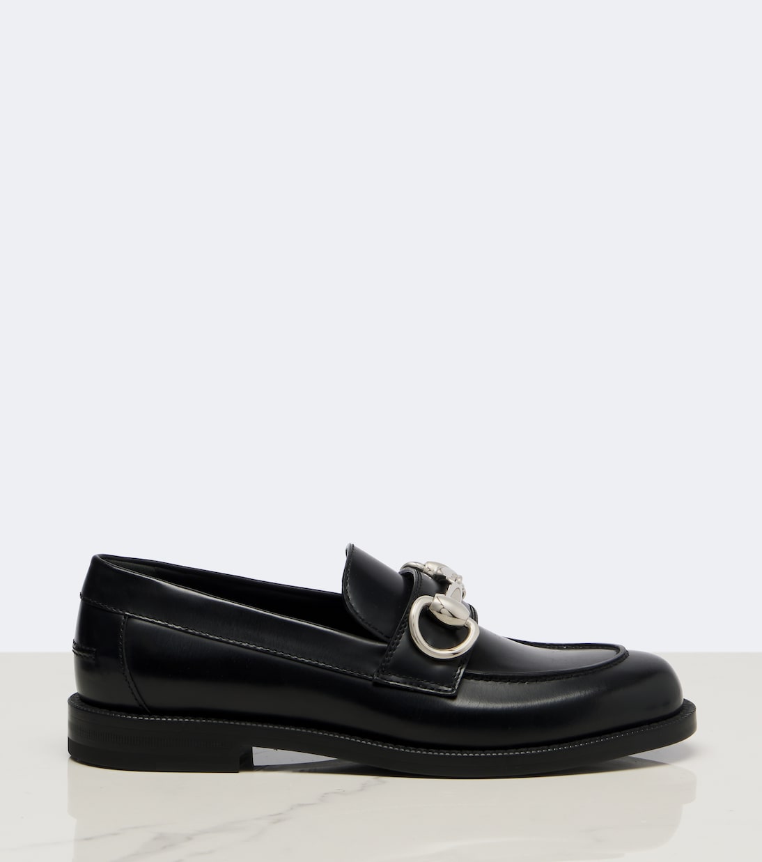 Gucci - Boulevard leather penny loafers