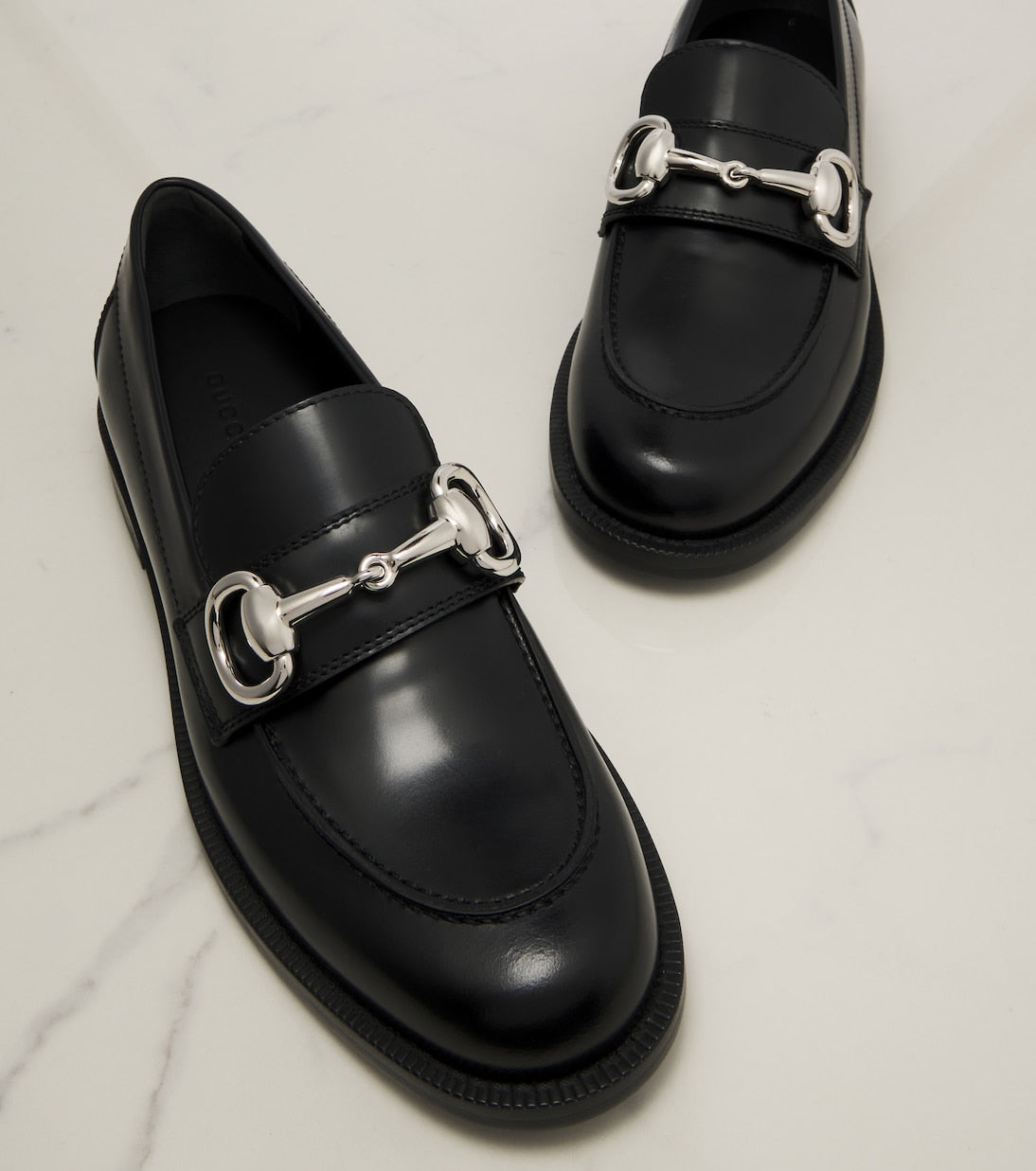 Gucci - Boulevard leather penny loafers
