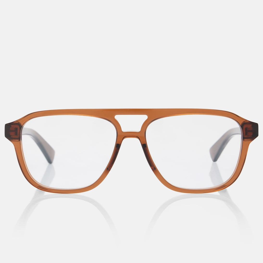 Bottega Veneta - Triangle Stud aviator glasses